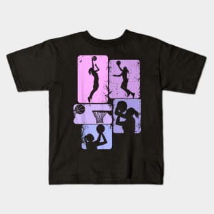 Basketball Girl Women Girls Kids Kids T-Shirt